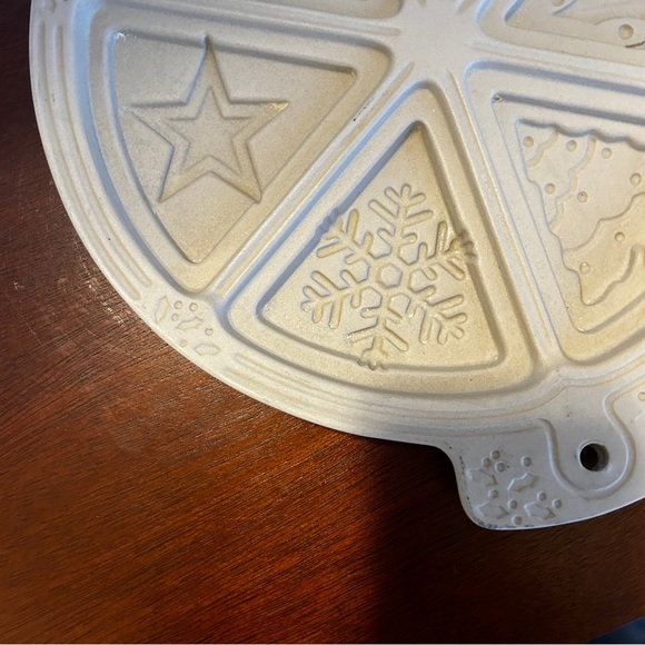 Holiday Christmas Superstone Shortbread Mold 2006 - Picture 8 of 15